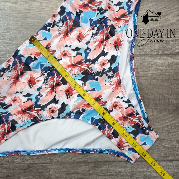 Beachsissi V Front Tummy Control Tankini Swimsuit Size XL - Picture 6 of 7